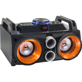MDJ100 Partystation 100W USB/SD/BT Тонколона с батерия и вход за микрофон LED ефекти
